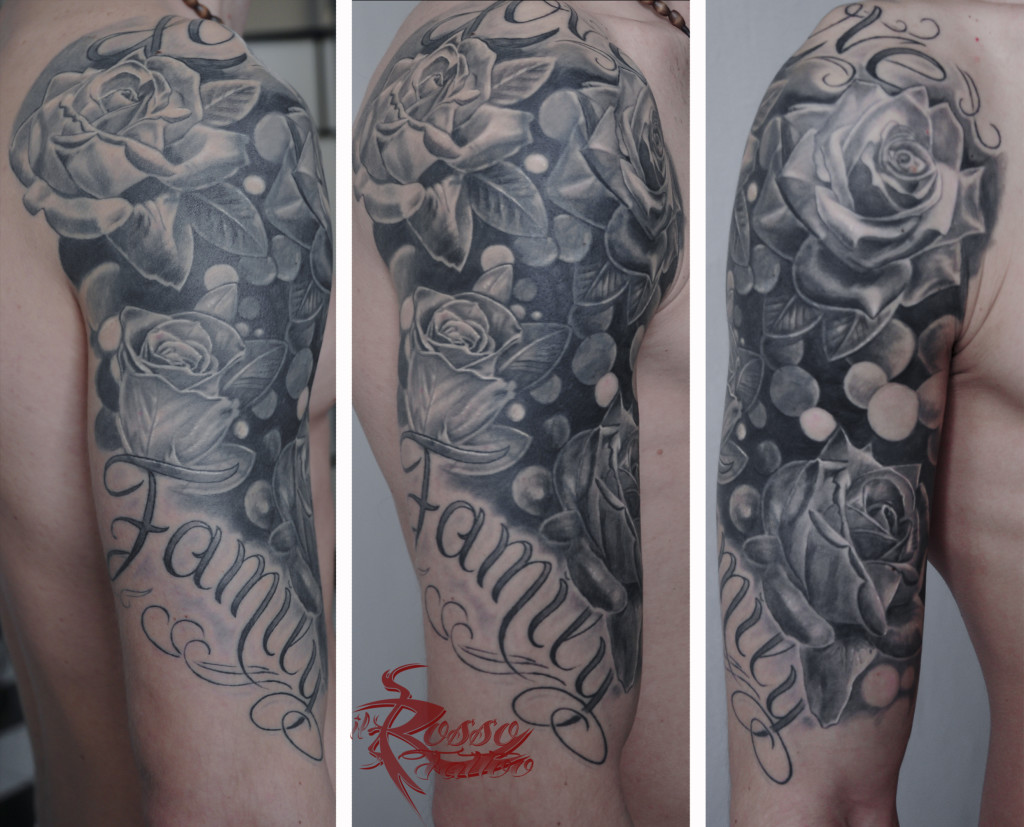 Cover up - composizione floreale - finito